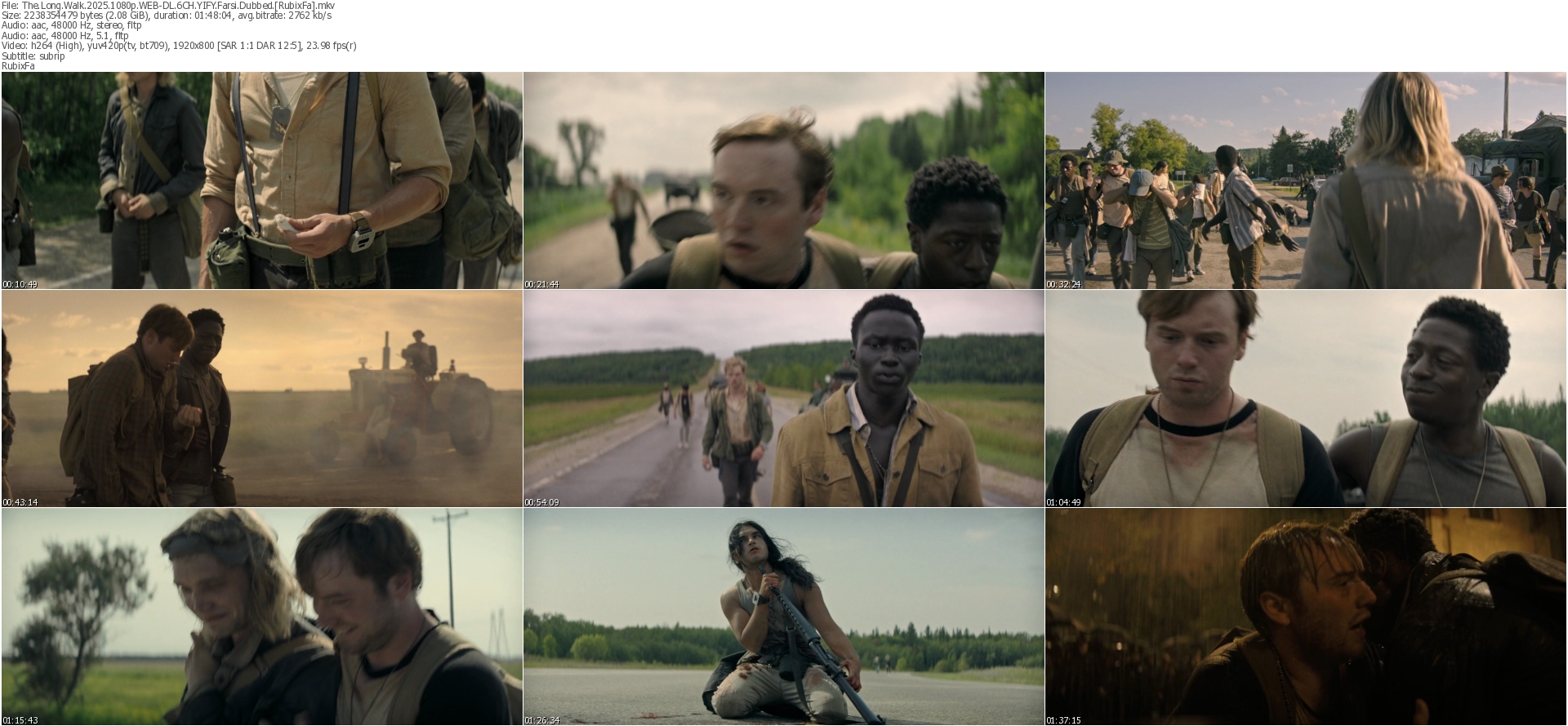 دانلود فیلم The Long Walk 2025 دوبله فارسی